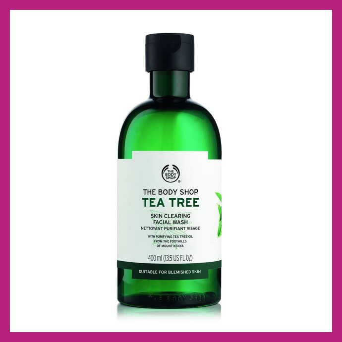 The Body Shop Tea Tree Skin Clearing Facial Wash StyleUp Beauty
