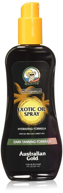 Australian Gold Oil Exotic 8 Ounce Spray With Carrot Oil