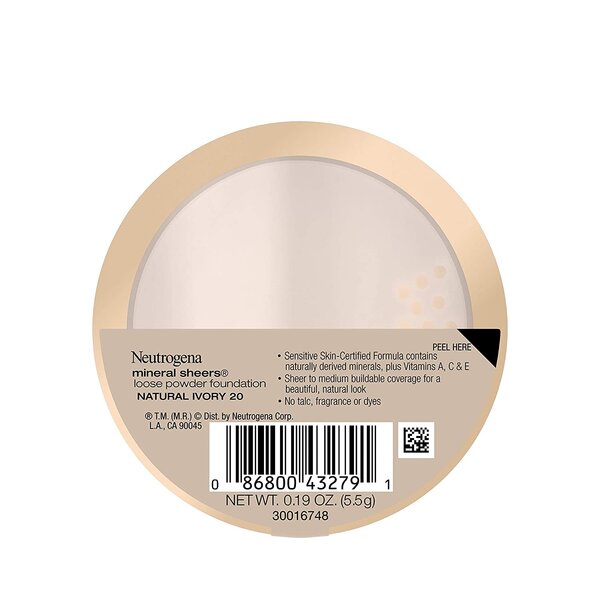 Neutrogena Mineral Sheers Loose Powder Foundation Review
