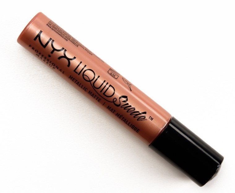 NYX Metallic Liquid Lipstick Exposed