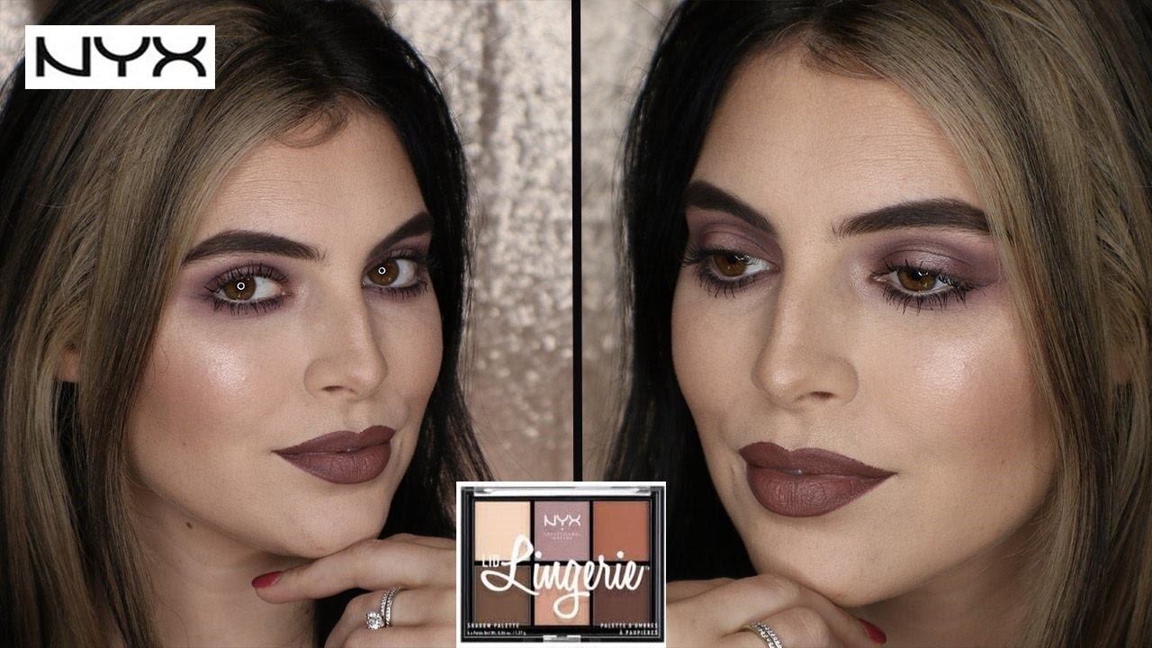 NYX Lid Lingerie Shadow Palette Review 2022 - Set of Love