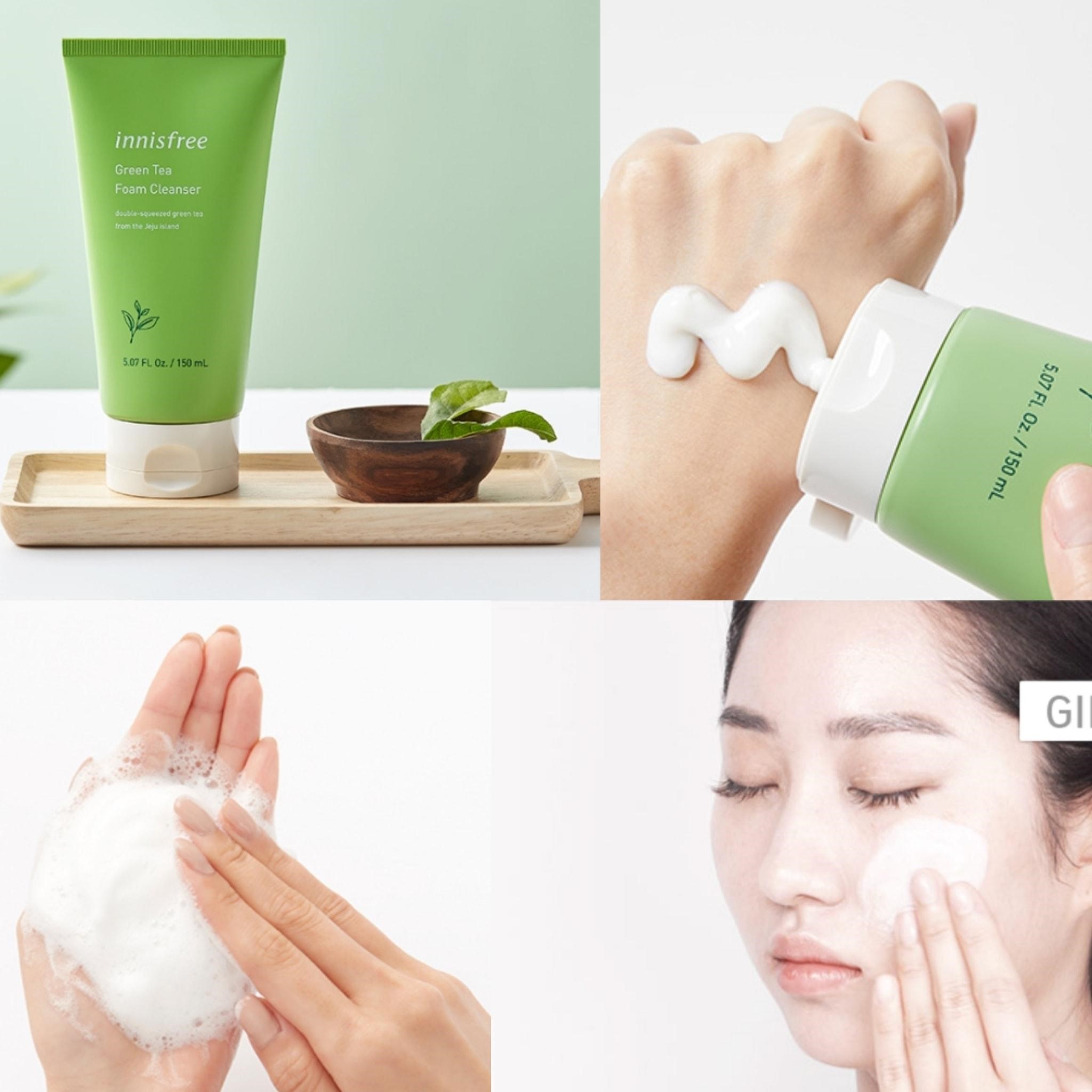 Innisfree Green Tea Cleansing Foam Review 2022